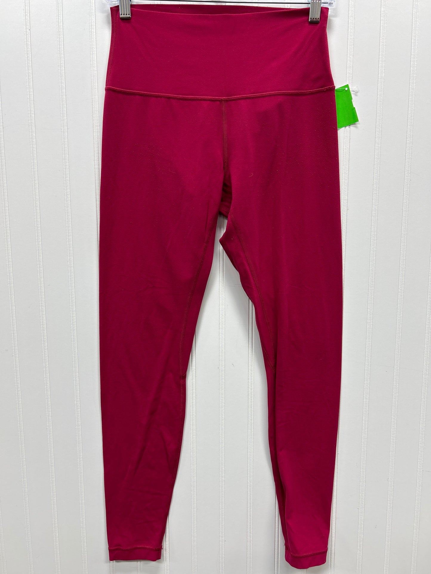 Athletic Leggings By Lululemon In Pink, Size:8