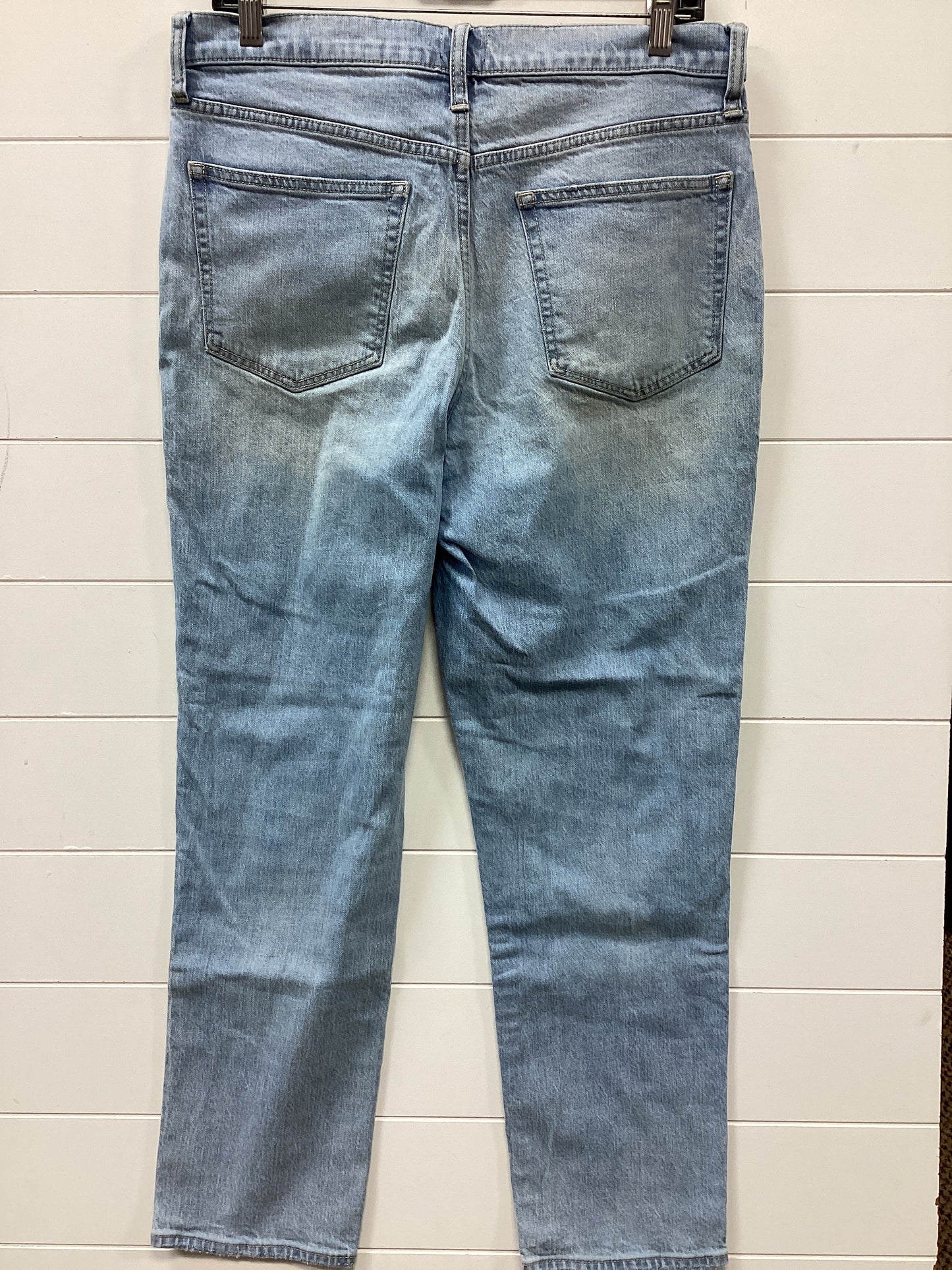 Jeans Straight By J. Crew In Blue Denim, Size:6