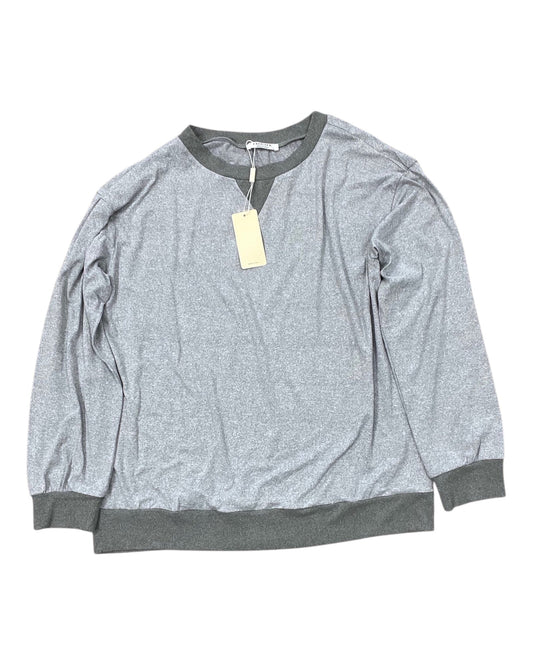 Top Ls By Ekouaer In Grey, Size:L