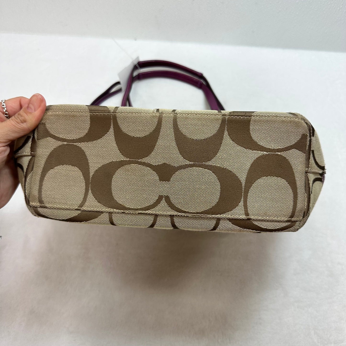 Handbag Designer By Coach, Size: Small