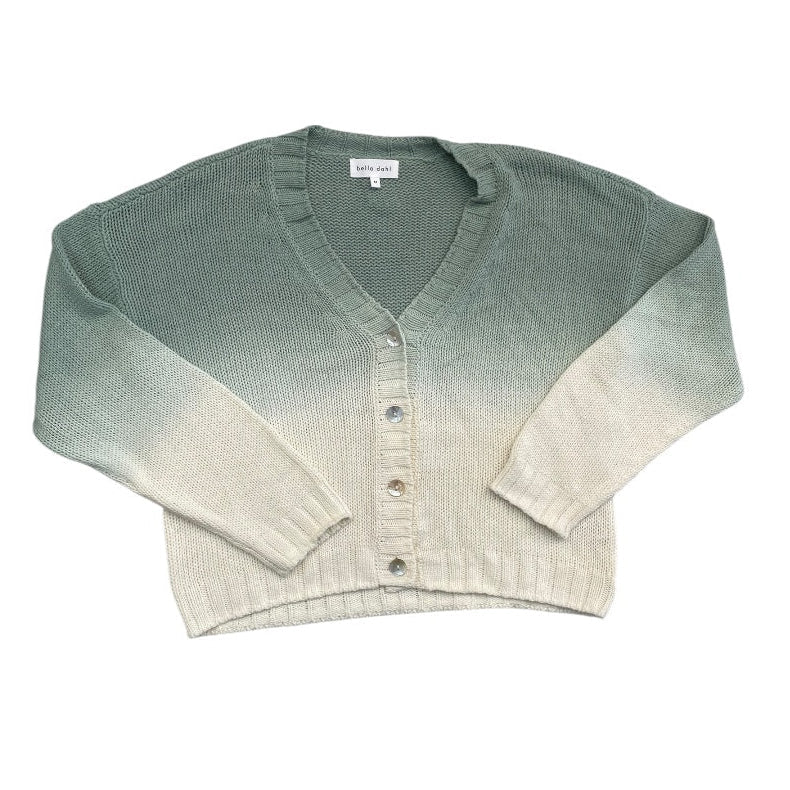 Sweater Cardigan By Bella Dahl In Green, Size:M