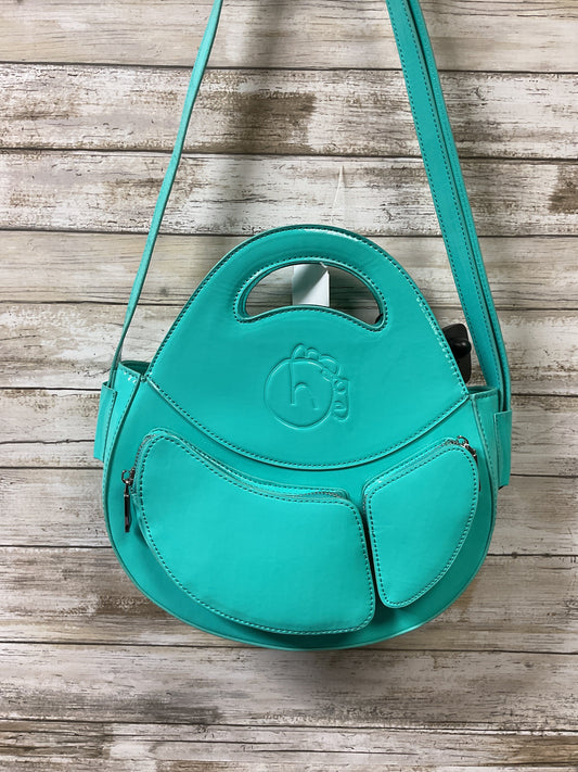 Handbag By Nordstrom In Teal, Size:Large