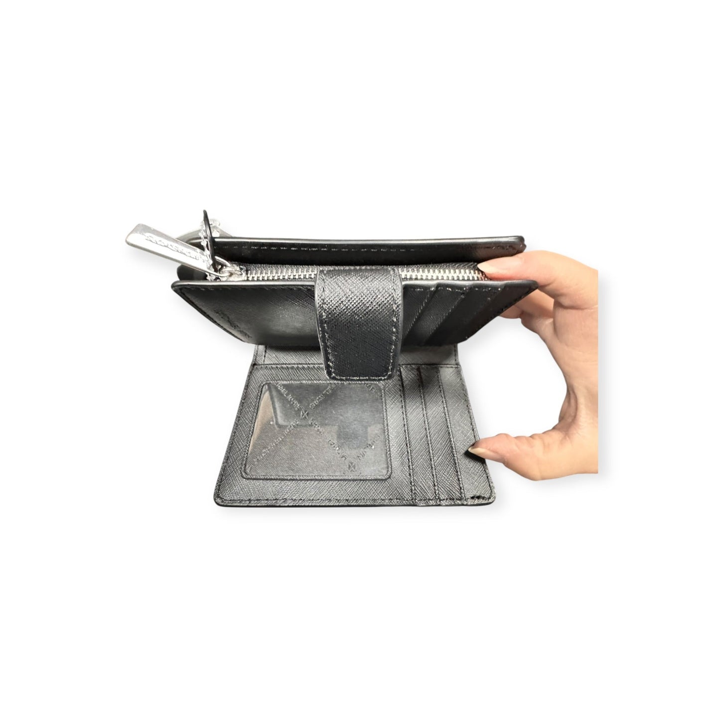 Wallet Designer By Michael Kors In Black, Size:Medium