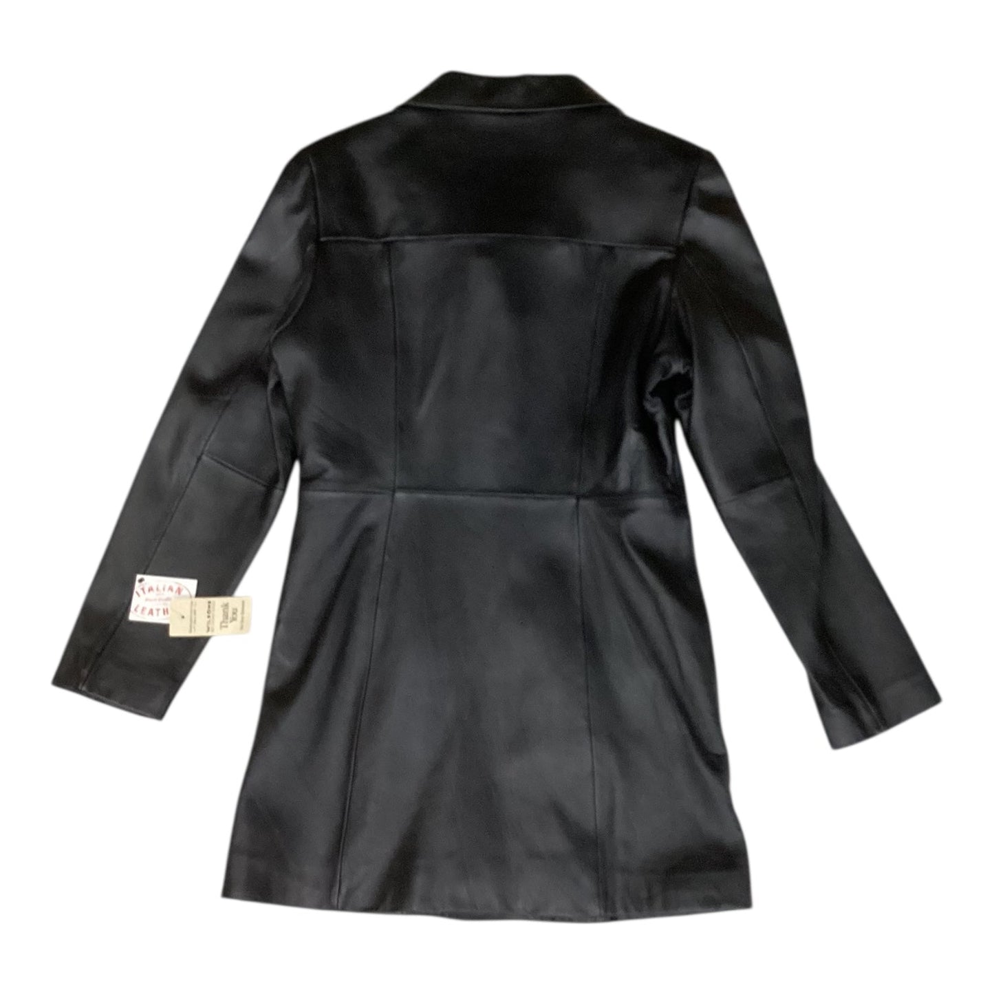 Jacket Leather By Wilsons Leather In Black, Size:M