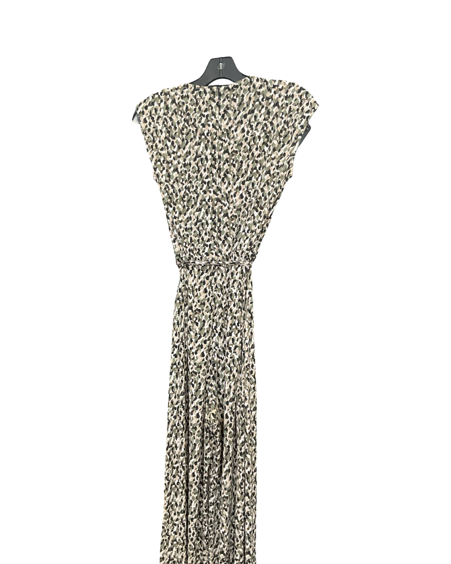 Dress Casual Maxi By White House Black Market In Cream & Green, Size:Xs