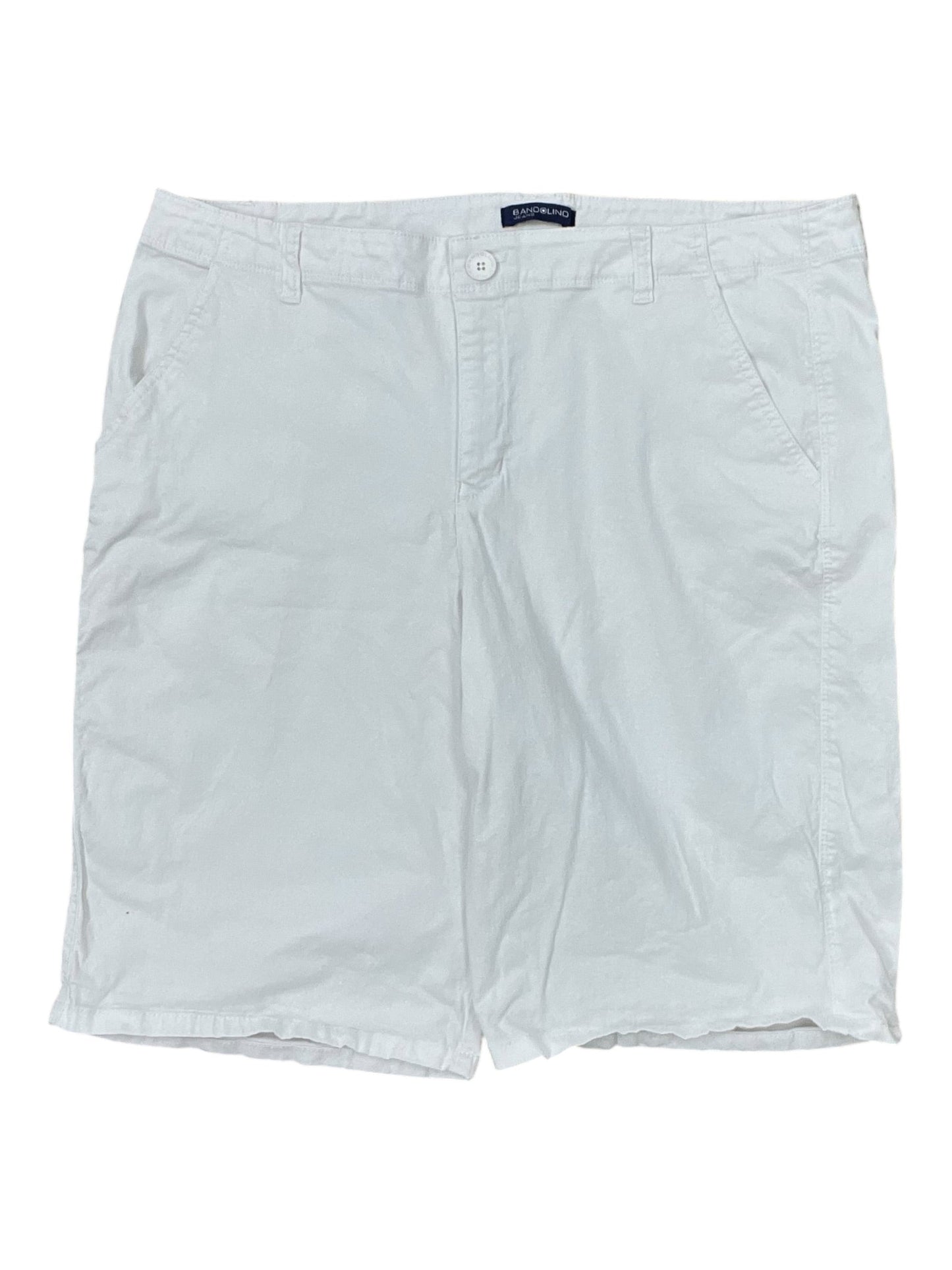 Shorts By Bandolino In White, Size:16