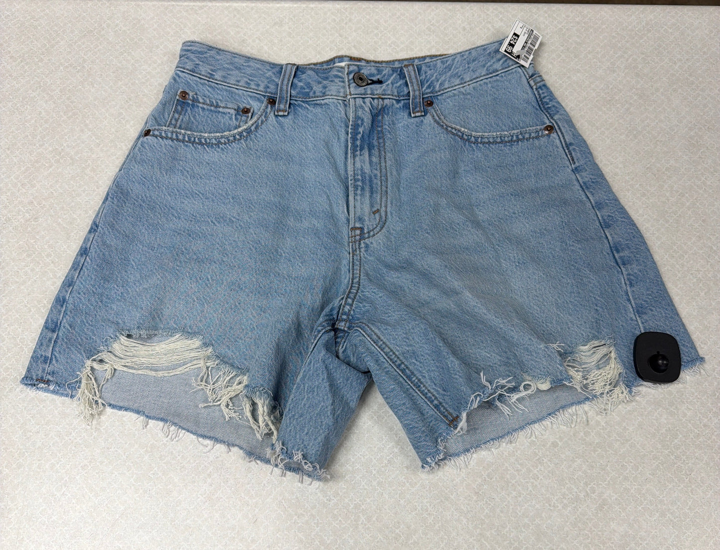 Shorts By Abercrombie And Fitch In Blue Denim, Size:6