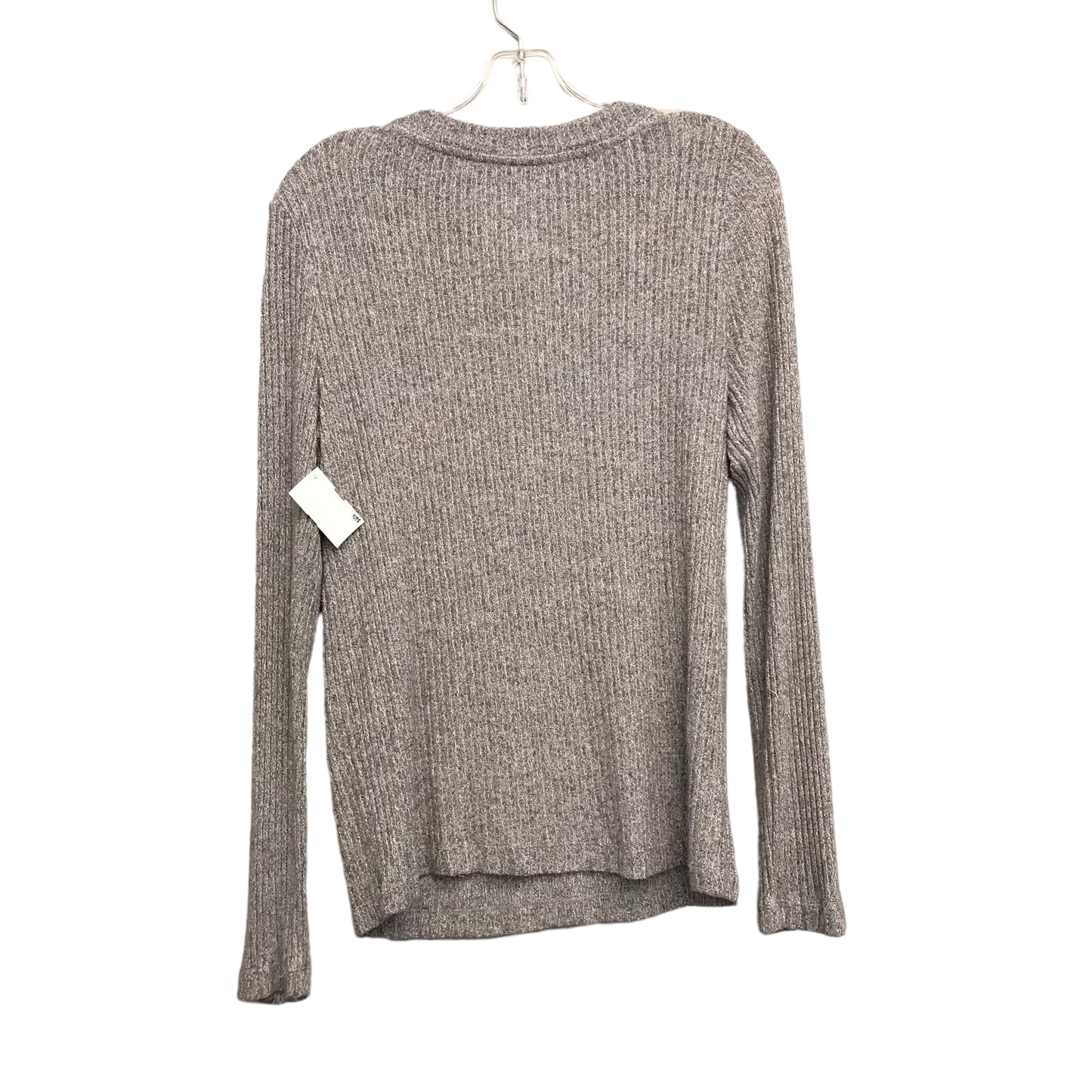 GREY TOP LS by LOFT Size:M