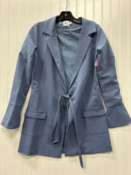 Blazer By Princess Polly In Blue, Size:2