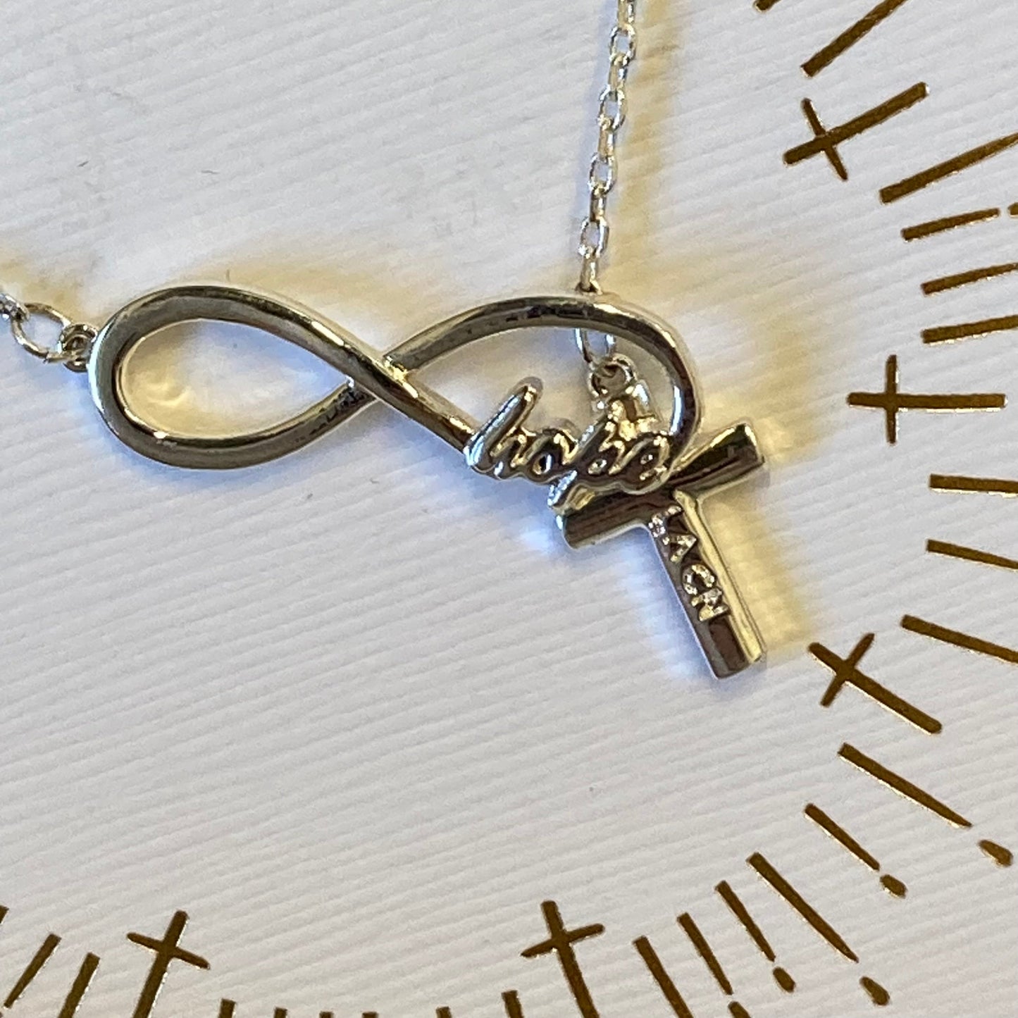 Necklace Other By Unwritten In Silver