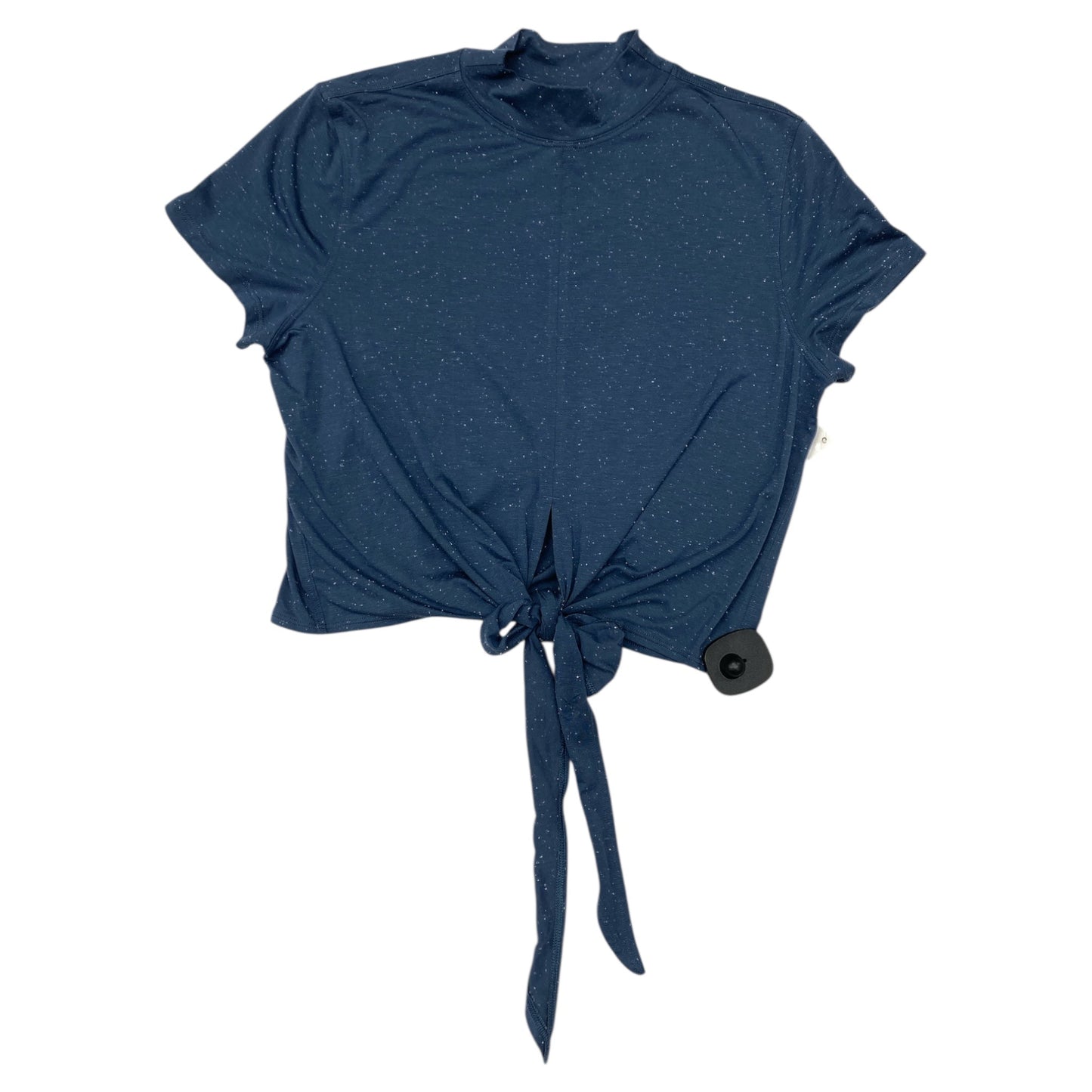 Athletic Top Ss By Lululemon In Blue, Size:4