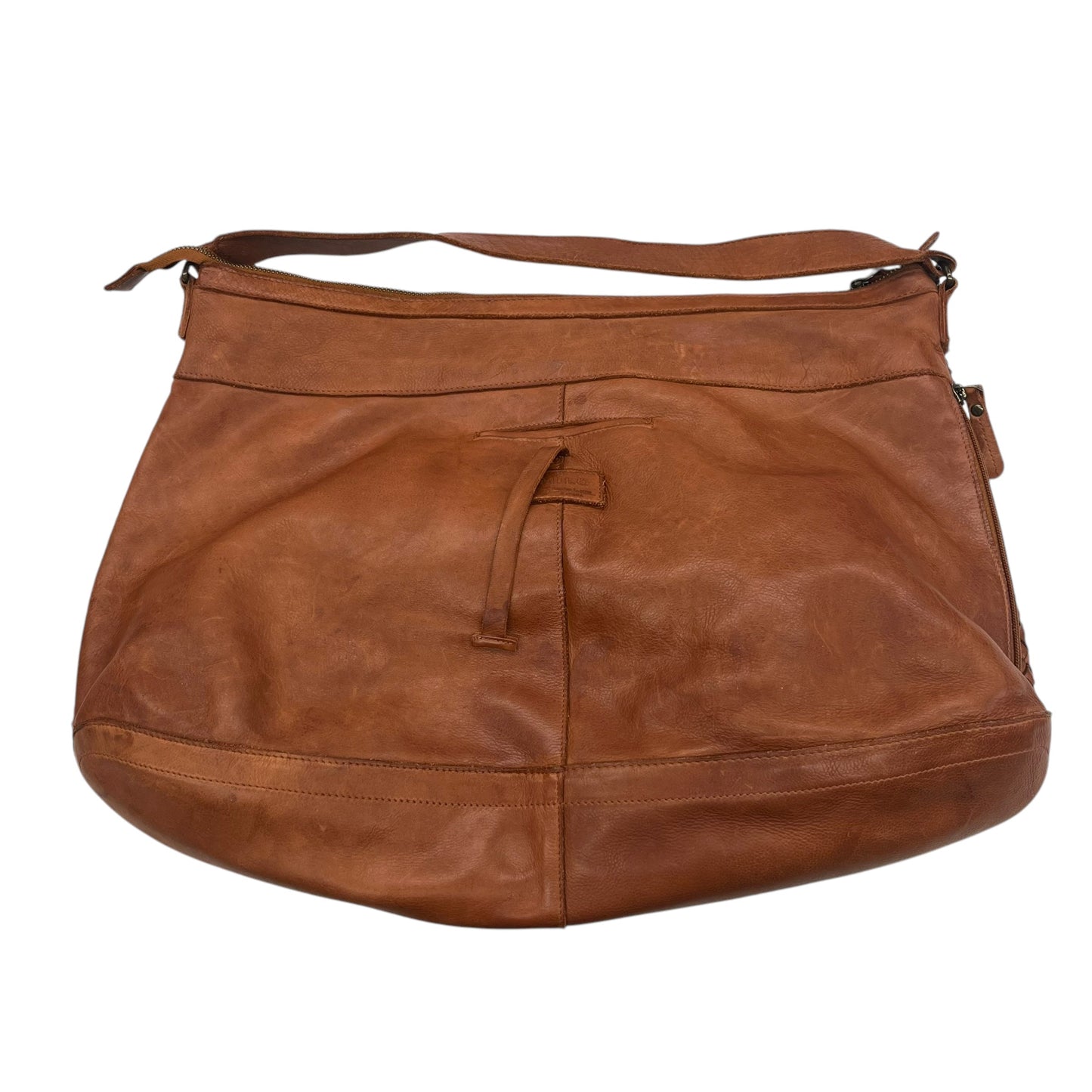 Tote Leather By Cmb In Brown, Size:Medium