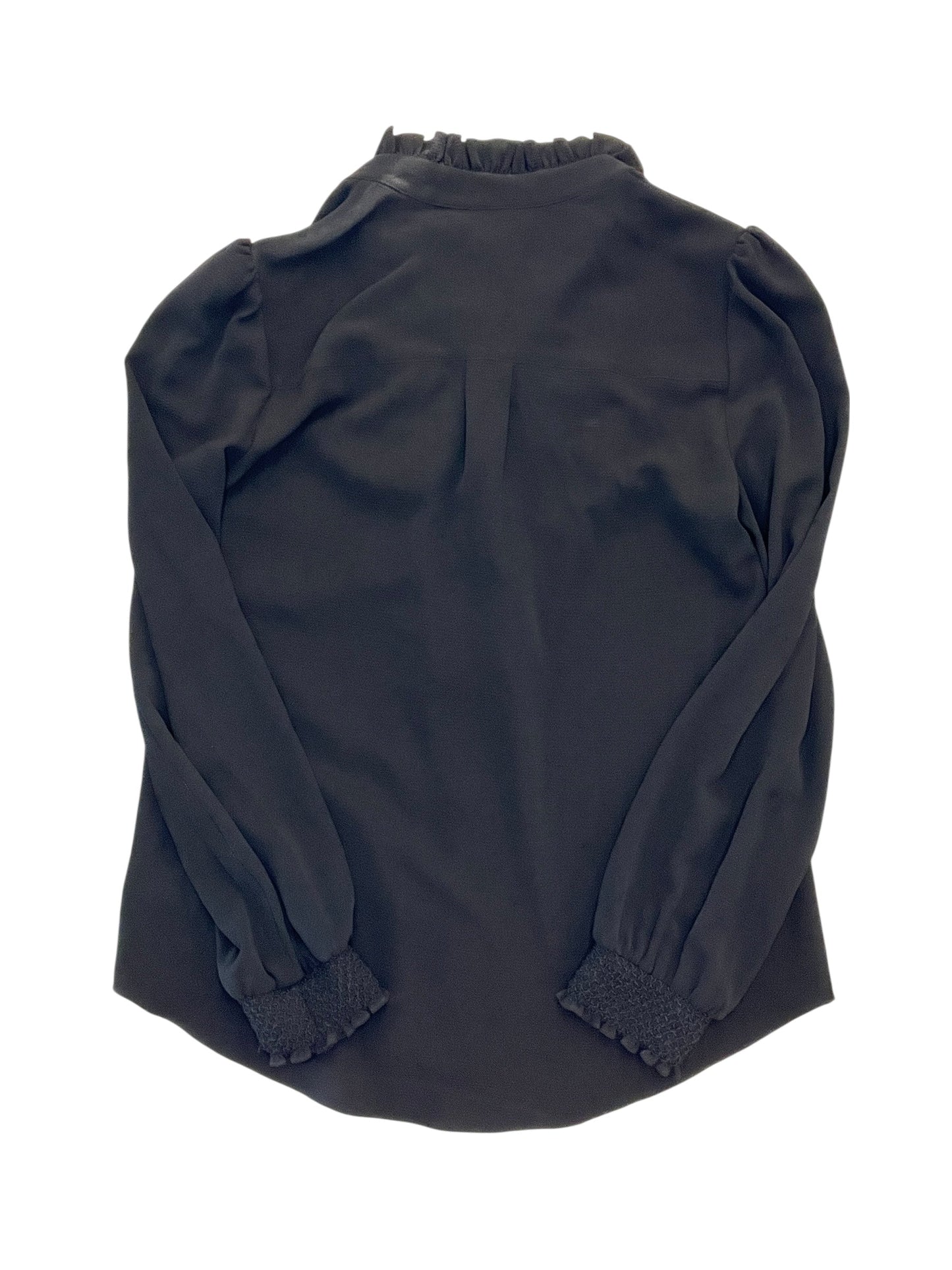 Blouse Ls By 7 For All Mankind In Black, Size:S