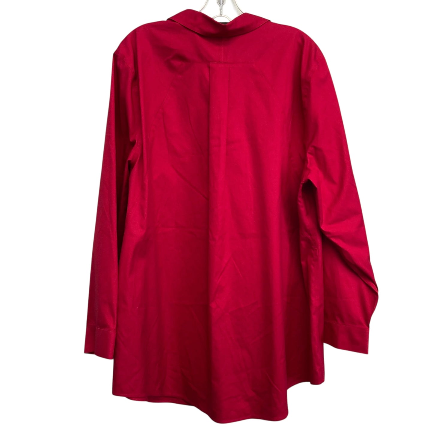 Top Ls By Chicos In Red, Size:1X