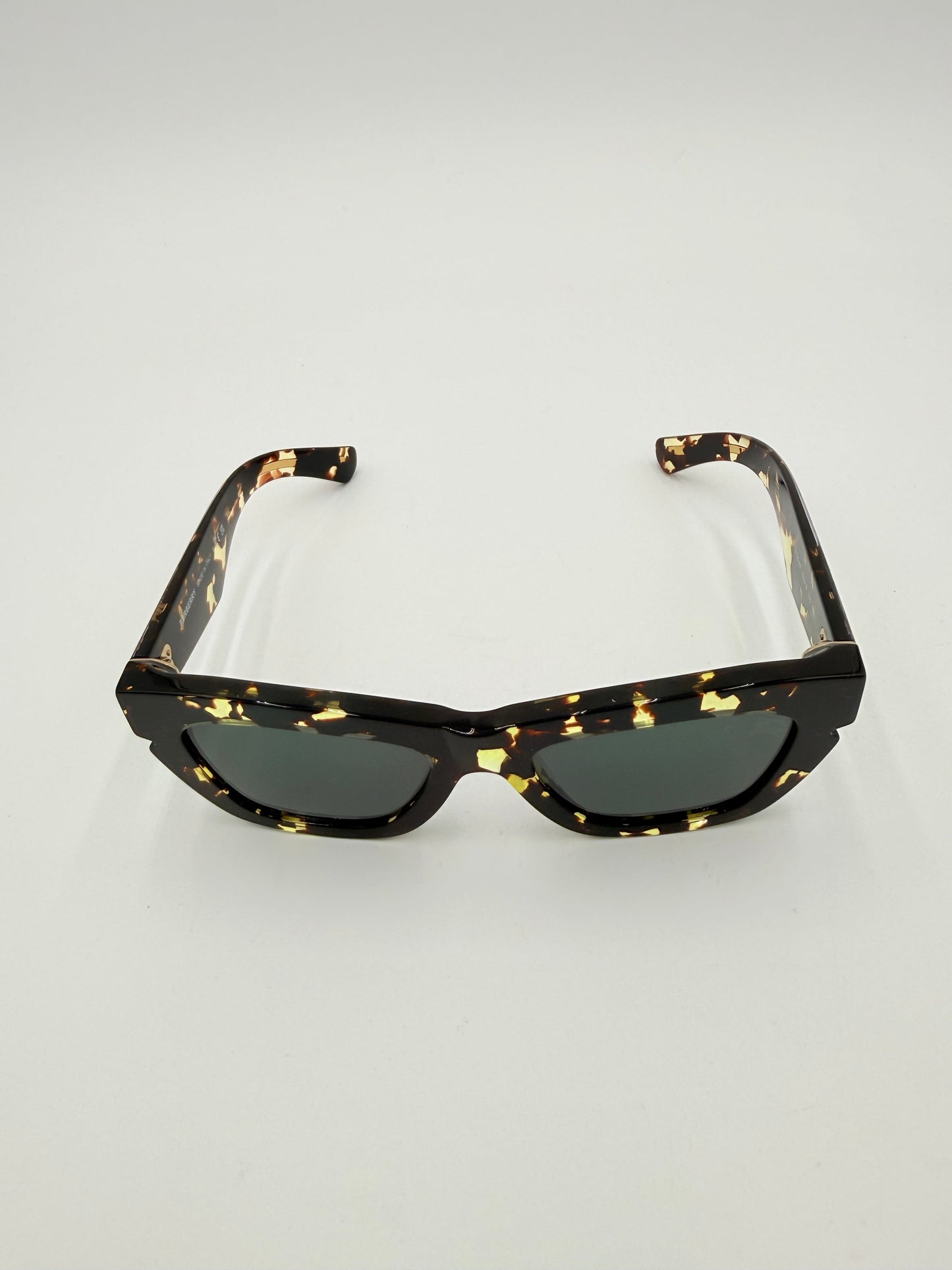 Sunglasses Luxury Designer By Burberry In Black & Brown, Size: