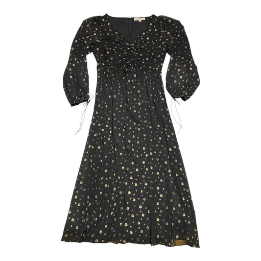 Dress Party Long By Loft In Black, Size:6