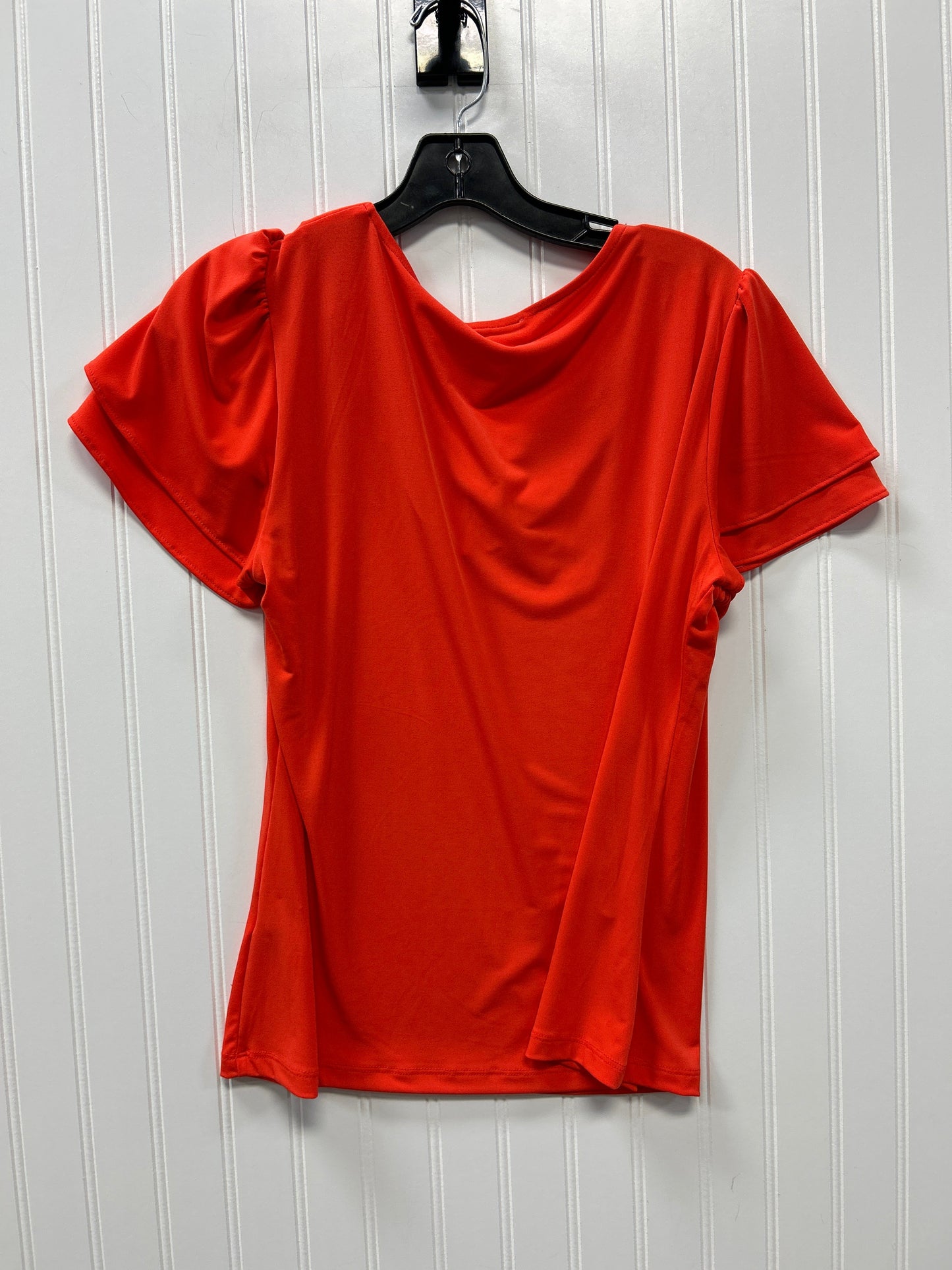 Top Ss By Calvin Klein In Orange, Size:L