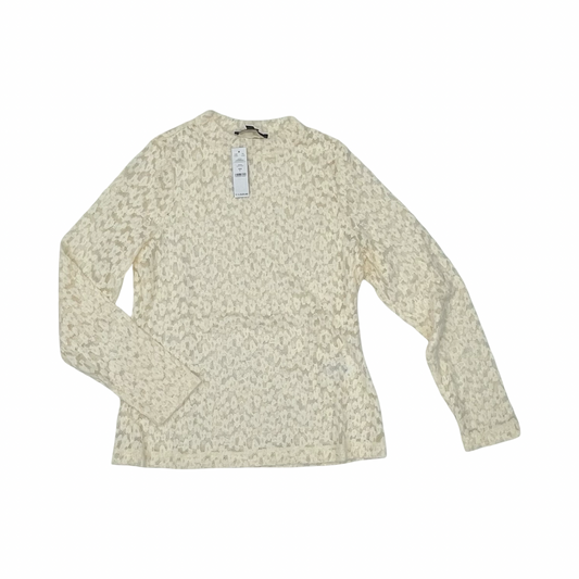 Top Ls By White House Black Market In Cream, Size:L