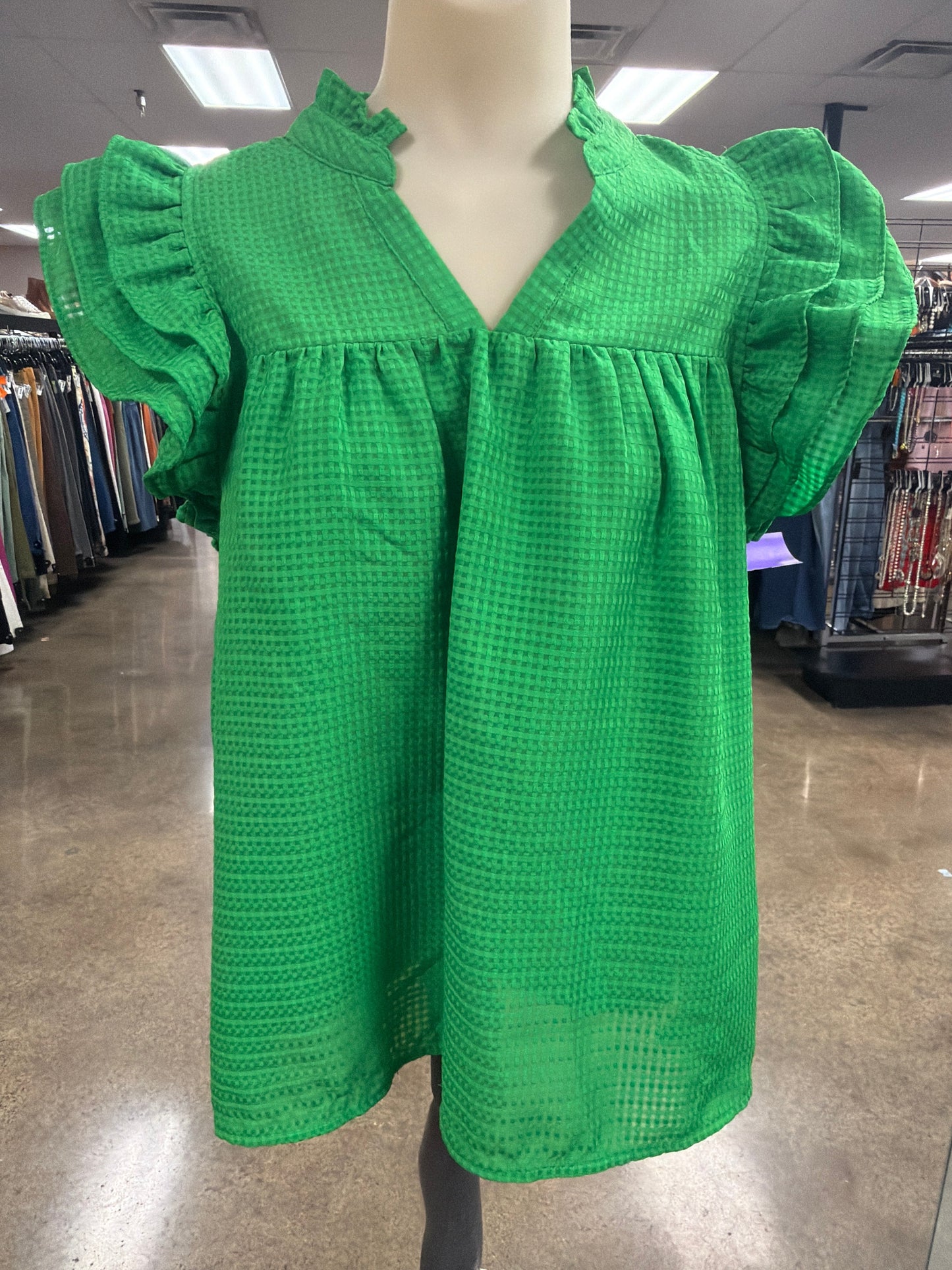 Top Ss By Umgee In Green, Size:M
