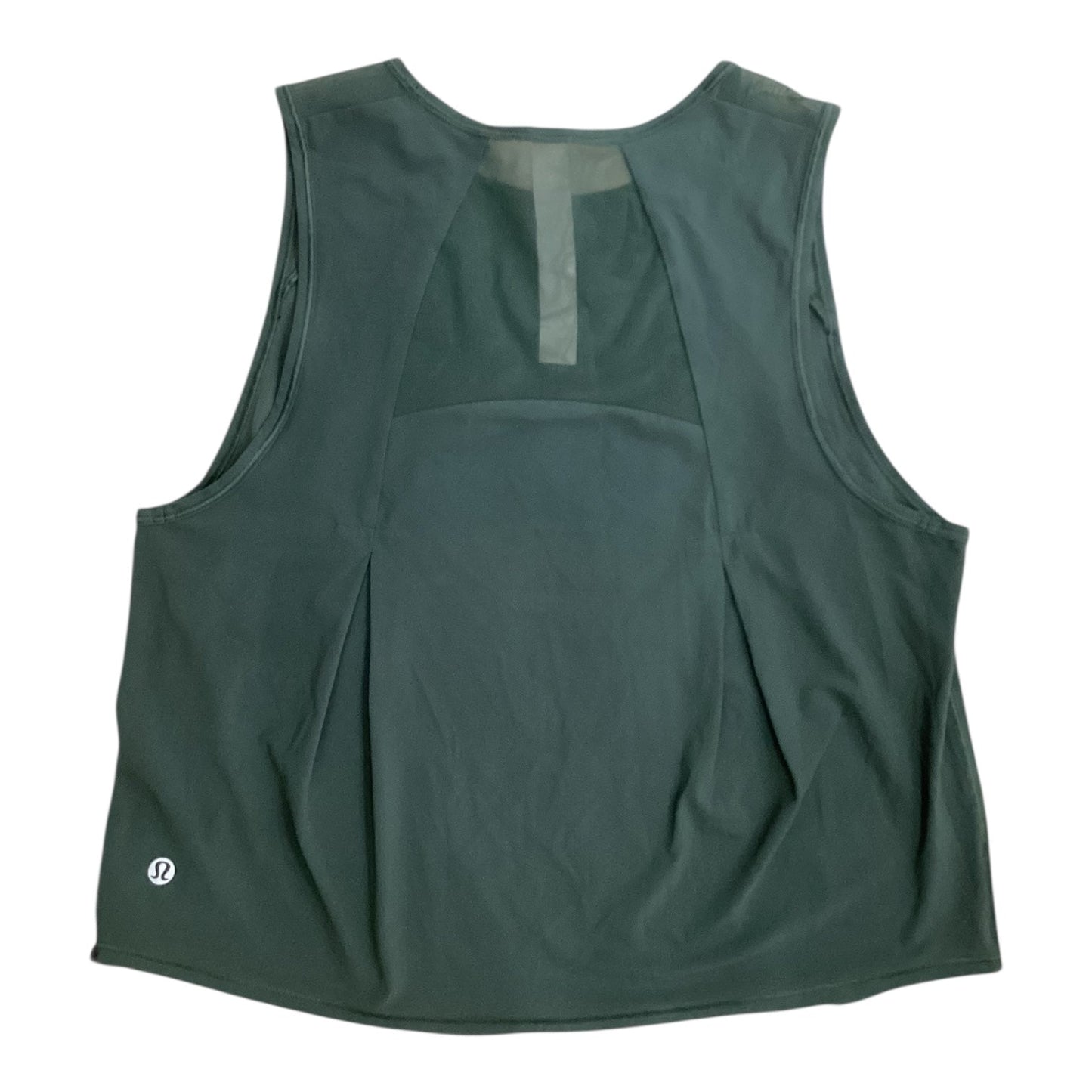 Athletic Tank Top By Lululemon In Green, Size:S