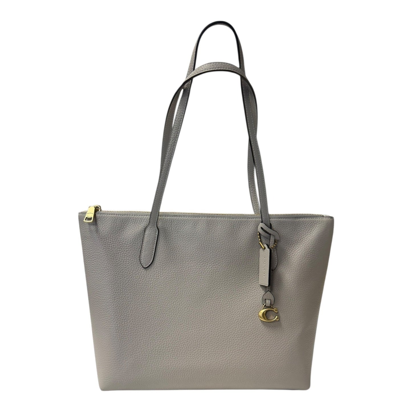 Handbag Designer By Coach In Grey, Size:Medium