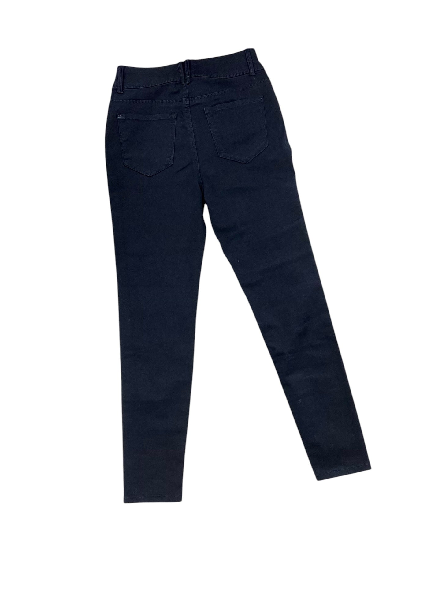 Jeans Straight By Curve Appeal In Black, Size:8
