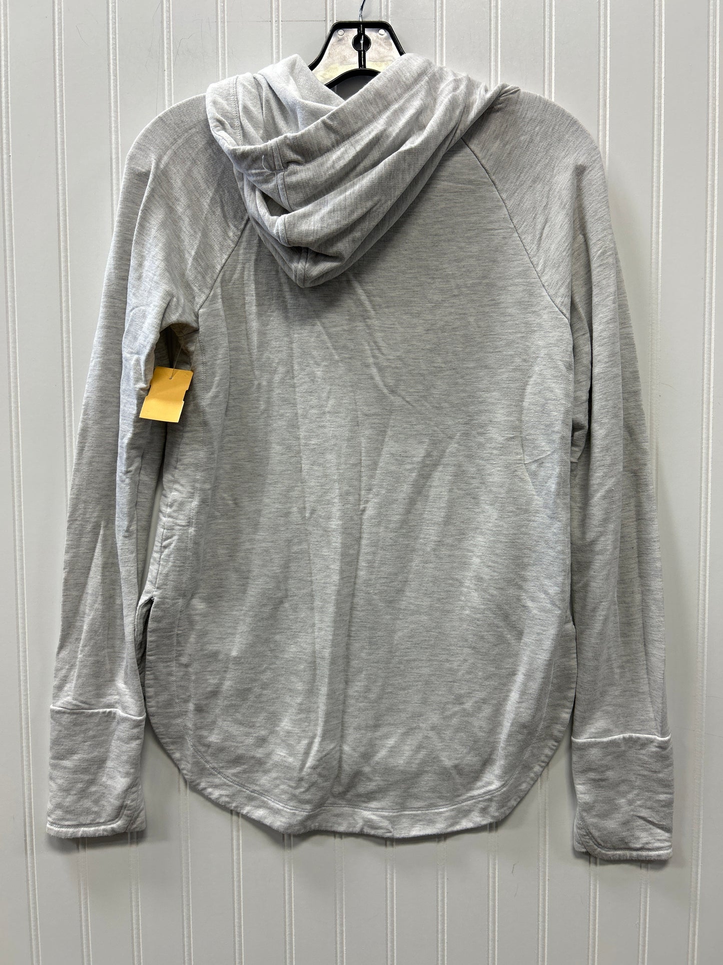 Sweatshirt Hoodie By Clothes Mentor In White, Size:S