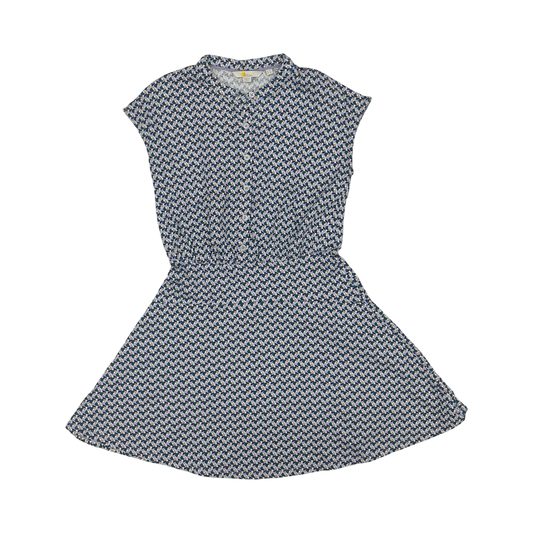 Dress Casual Short By Boden In Blue & Purple, Size:2P