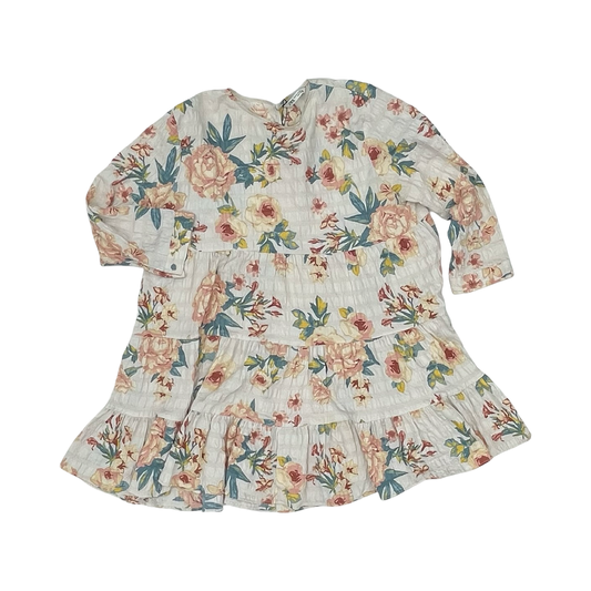 Dress Casual Short By Zara In Cream, Size:Xxl