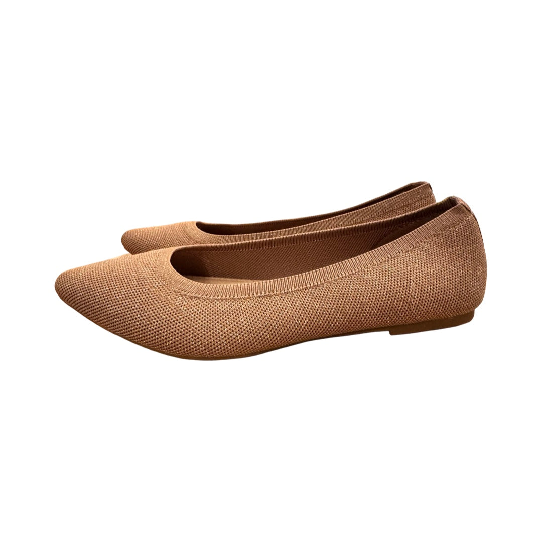 Shoes Flats By Old Navy In Rose Gold, Size:7