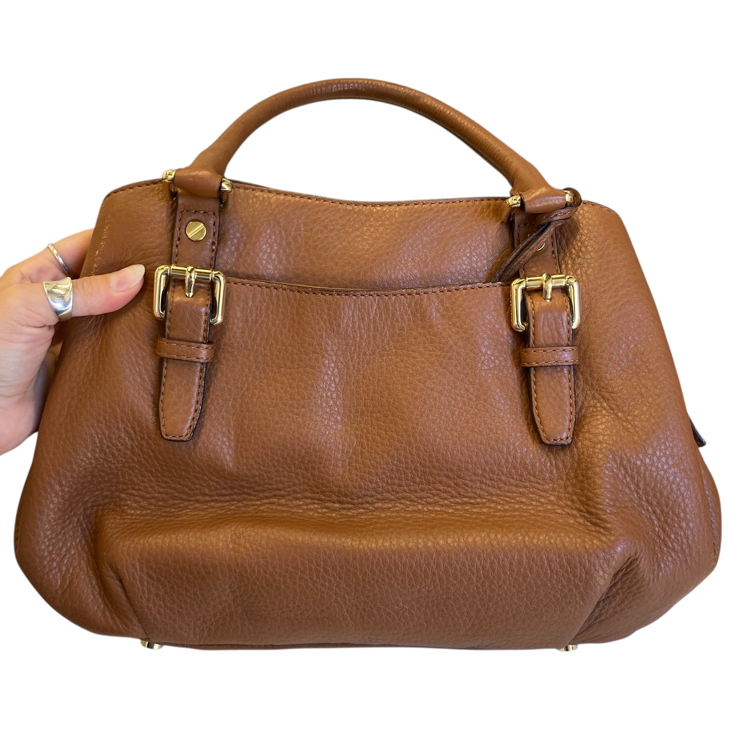 Crossbody Designer By Michael Kors In Brown, Size:Medium
