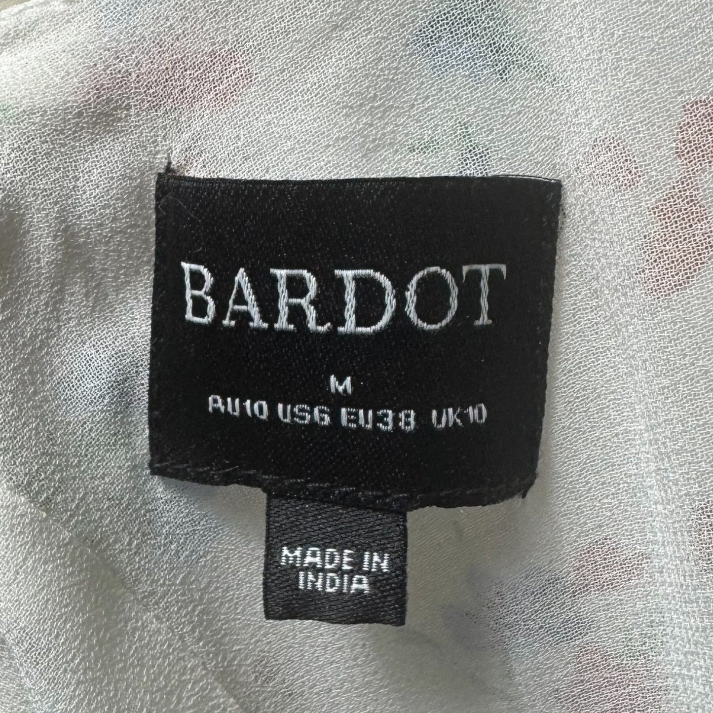 Olea Maxi Dress By Bardot In Ivory Ditsy Floral Print, Size: 6