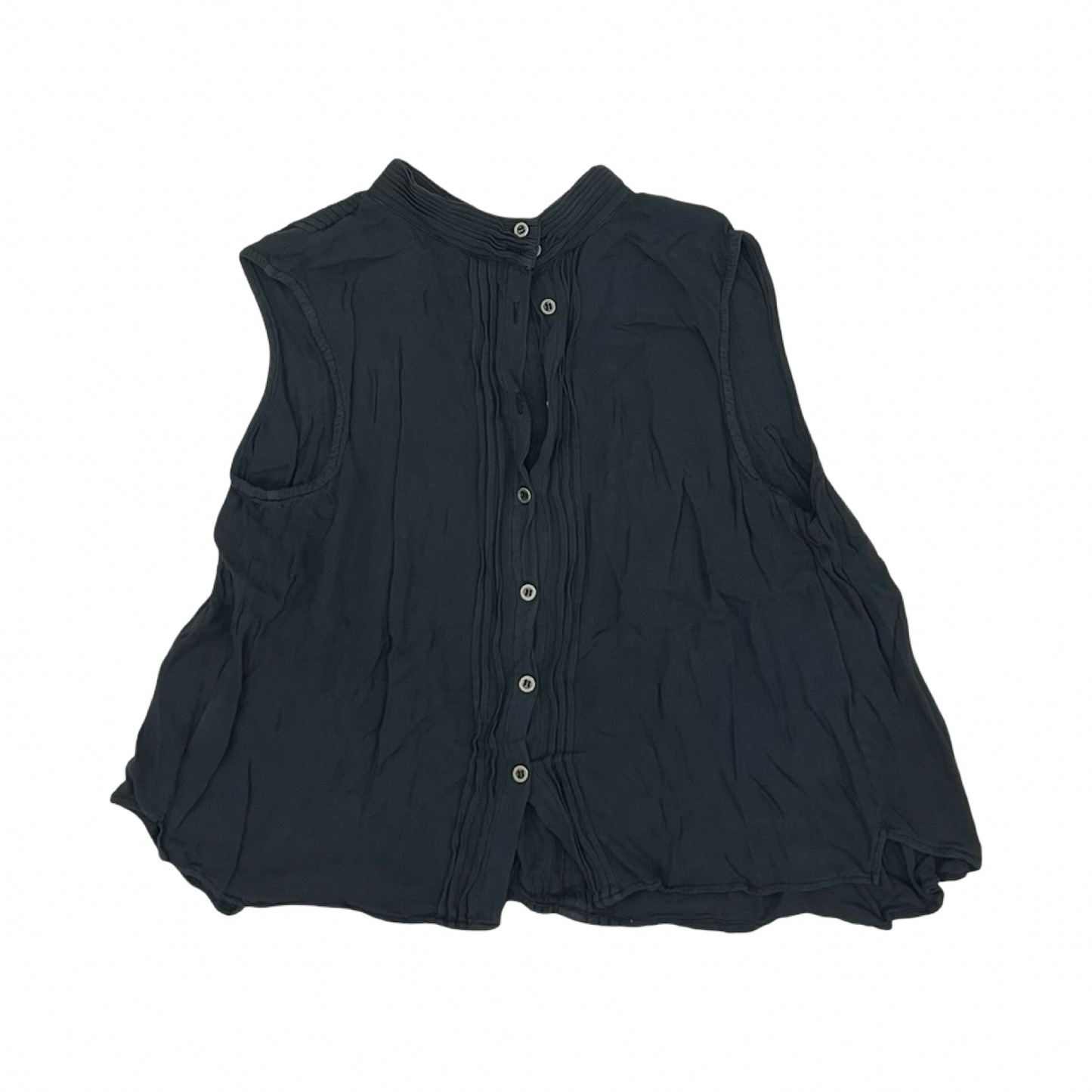 Top Sleeveless By Clothes Mentor In Grey, Size:M