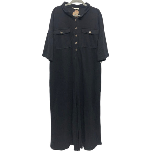 Jumpsuit By Clothes Mentor In Black, Size:3X