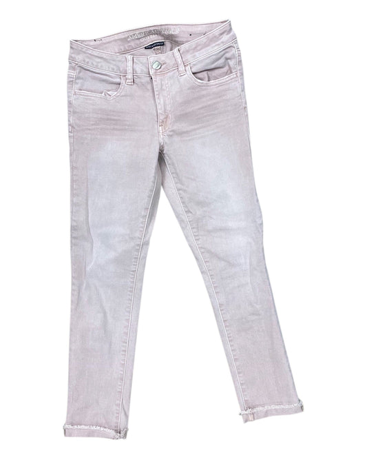 Jeans Skinny By American Eagle In Pink, Size:6