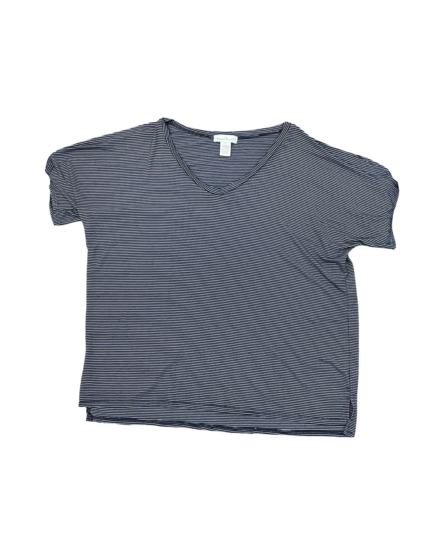Top Ss By Keren Hart In Blue & White, Size:Xl