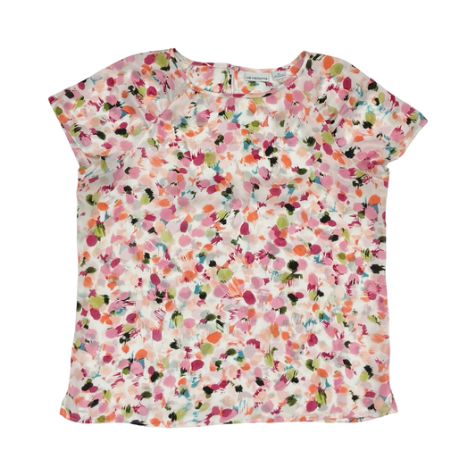 Blouse Ss By Liz Claiborne In Multi, Size:Xl