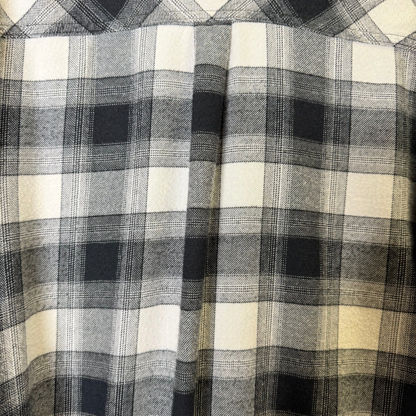 Top Long Sleeve By Athleta In Plaid Pattern, Size: L