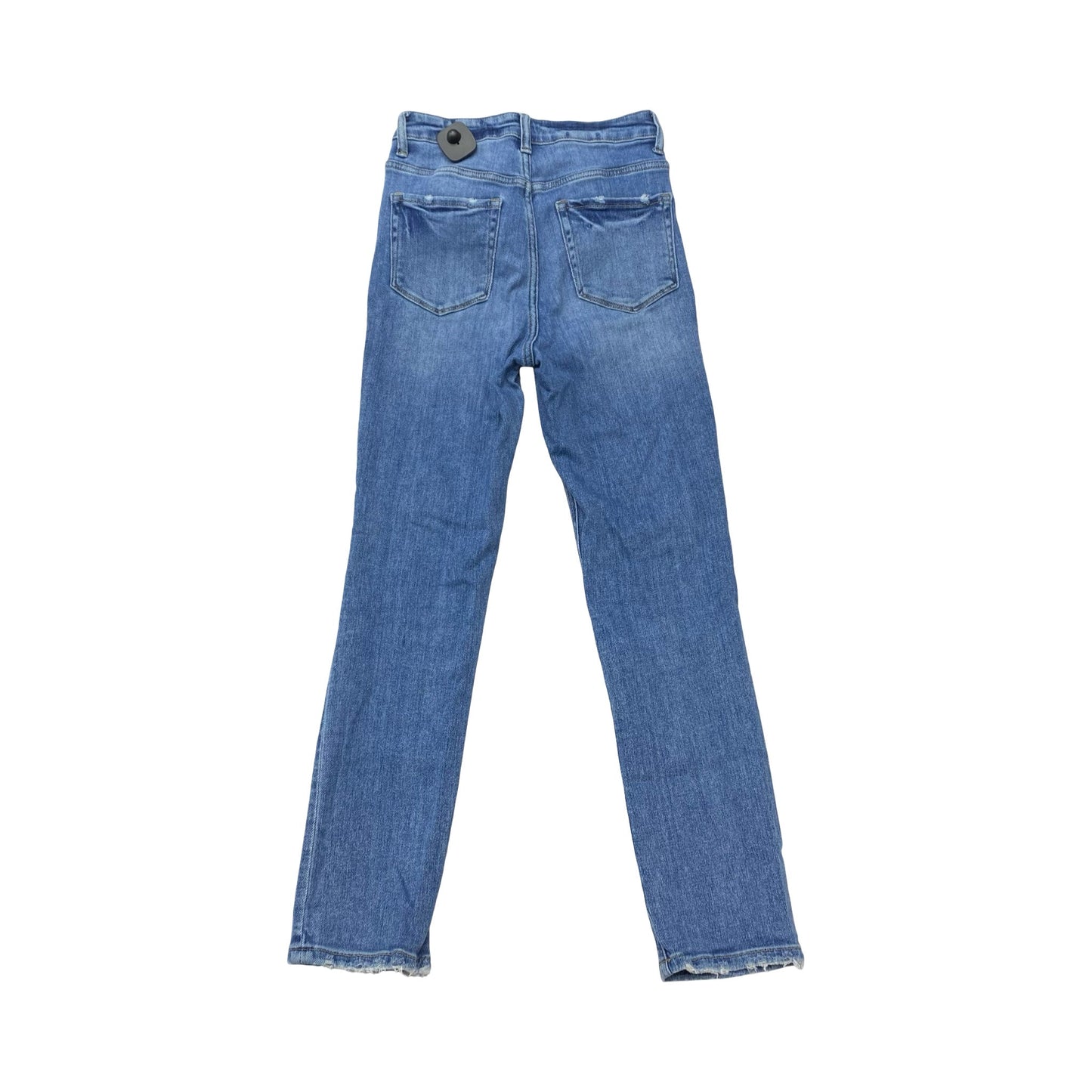 Jeans Straight By Vervet In Blue Denim, Size:2