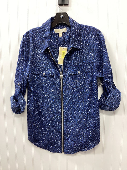 Top Ls By Michael By Michael Kors In Blue, Size:M
