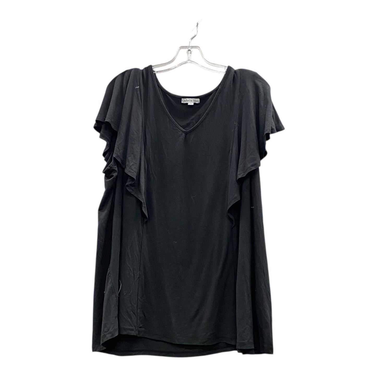 Top Ss By Ophelia Roe In Black, Size:2X