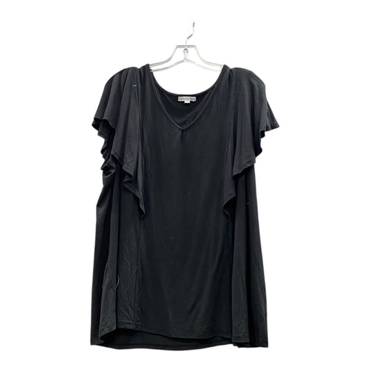 Top Ss By Ophelia Roe In Black, Size:2X