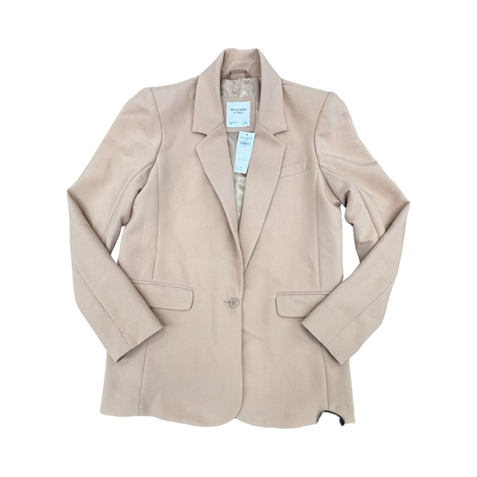 Blazer By Abercrombie And Fitch In Tan, Size:S