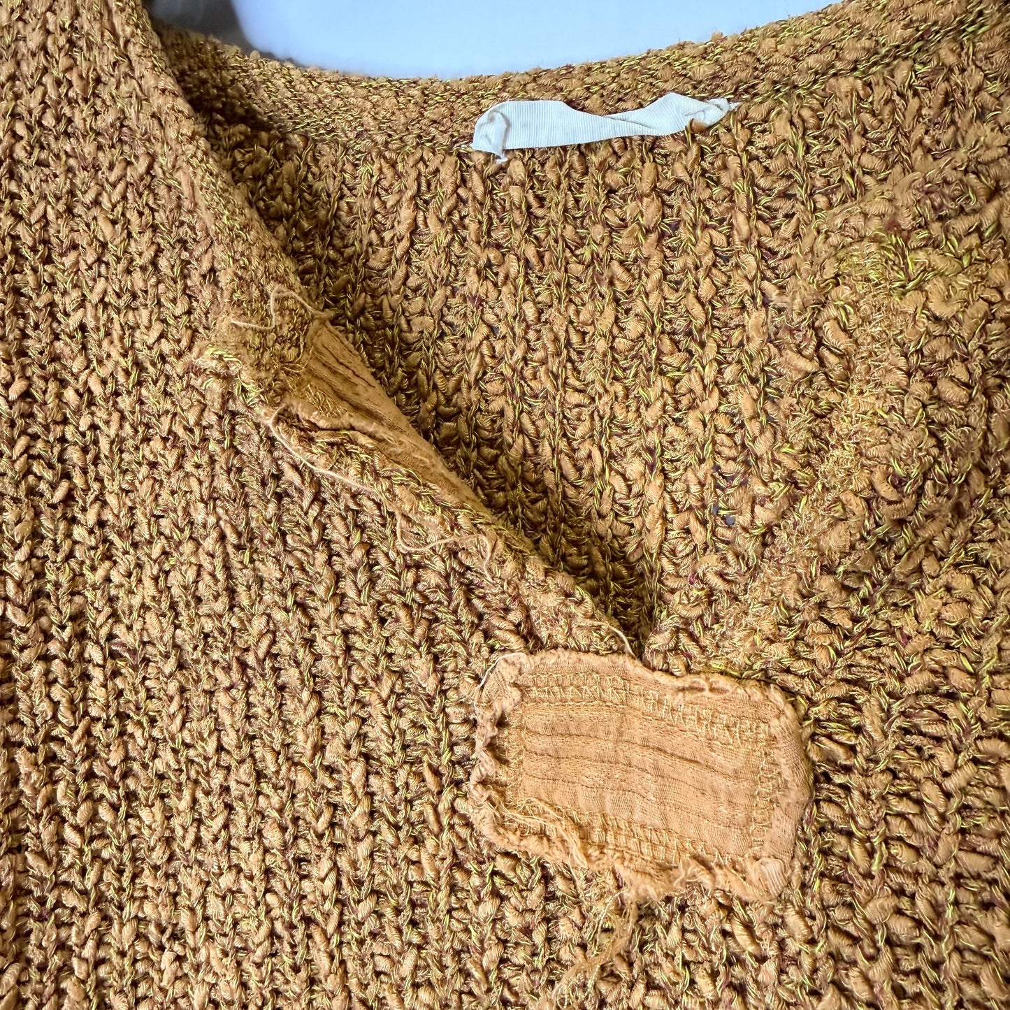 Sweater Short Sleeve By Illa Illa In Orange, Size: M