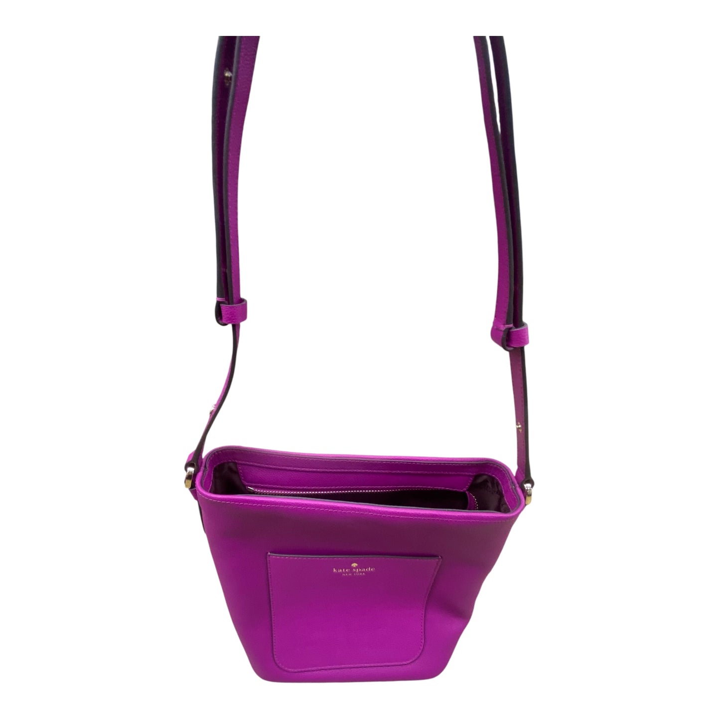 Handbag Designer By Kate Spade In Purple, Size:Medium