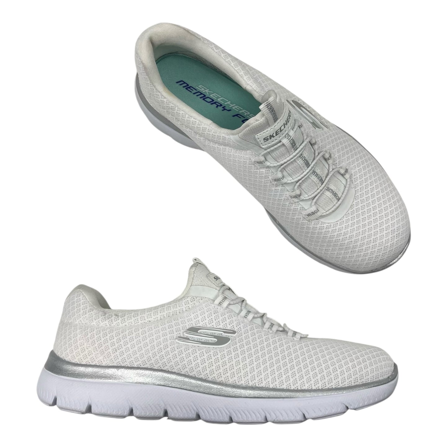 Shoes Sneakers By Skechers In Cream, Size:5