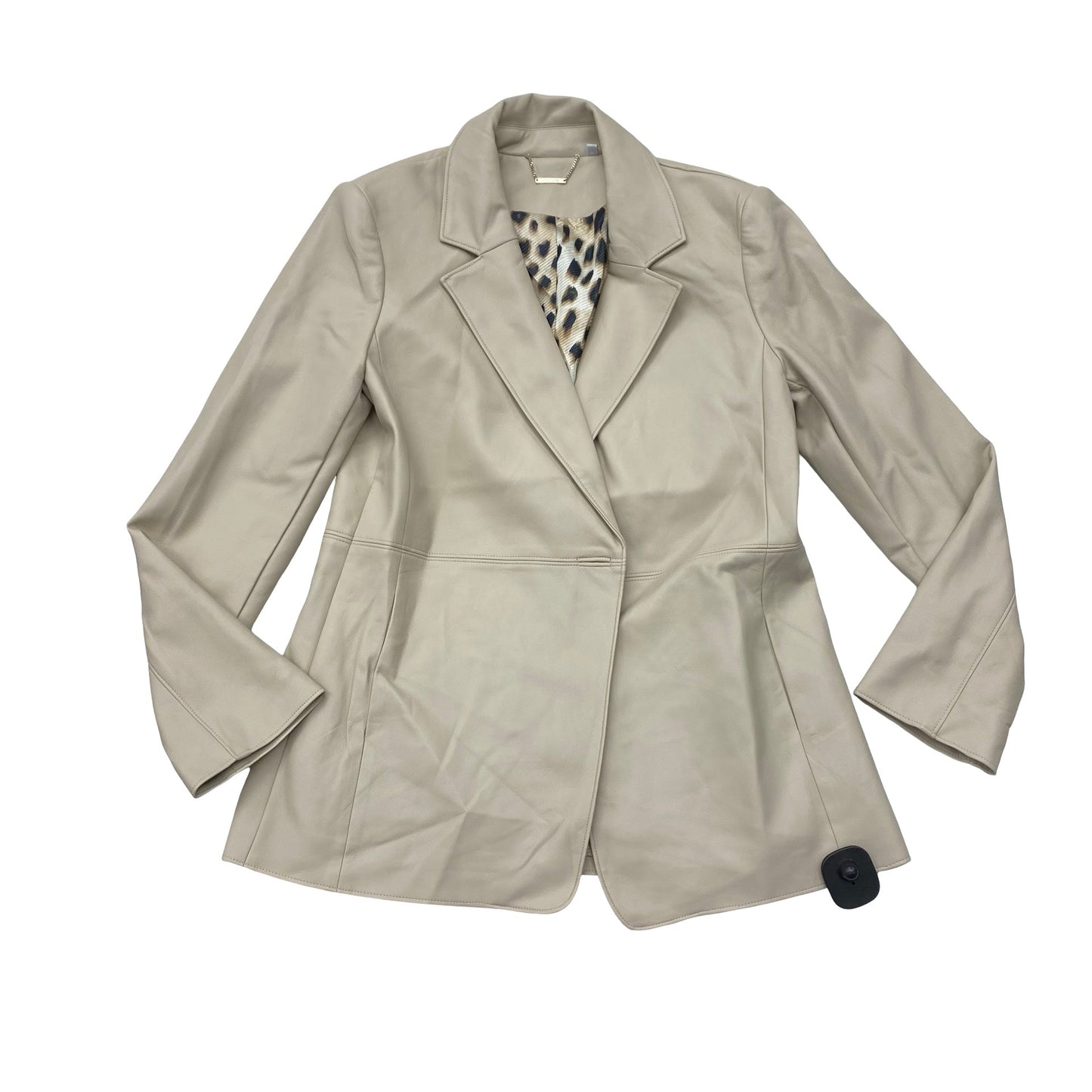 Blazer By Chicos In Tan, Size:4