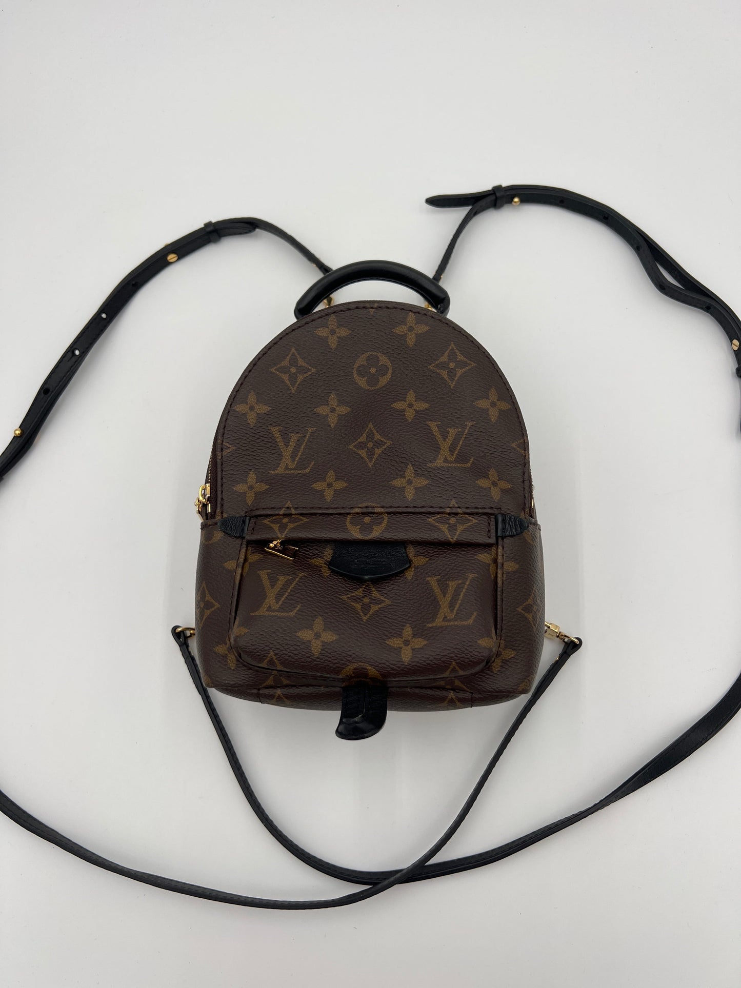 Backpack Luxury Designer By Louis Vuitton, Size: Small