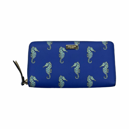 Wallet Designer By Kate Spade In Blue, Size:Large