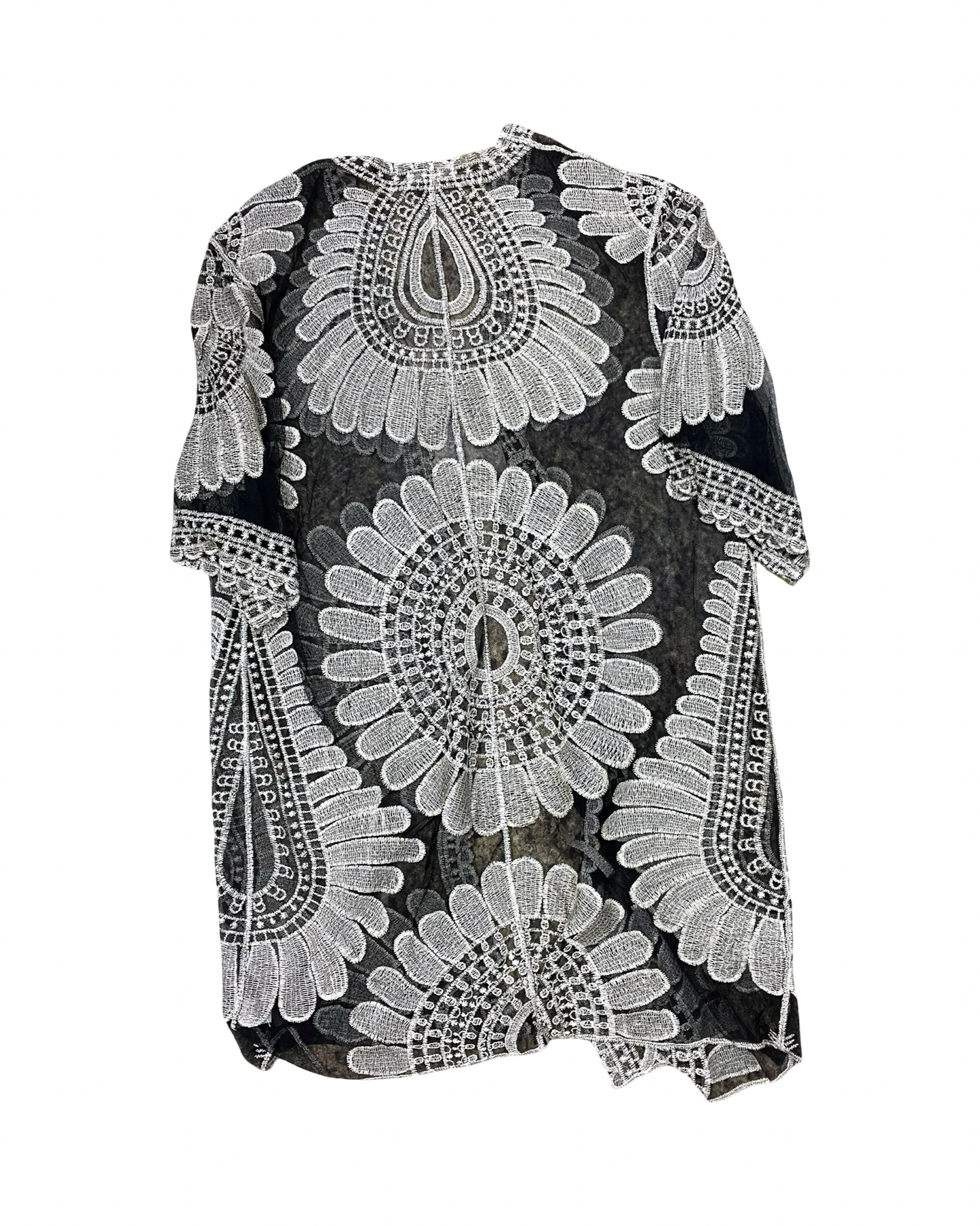 Cardigan By Gimmicks In Black & Tan, Size:Xl